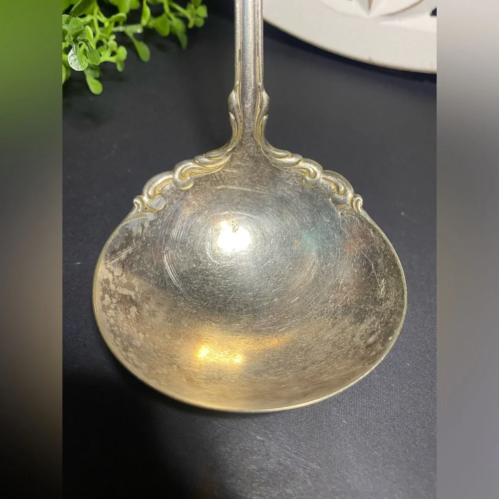 Vintage‎ Wheatley Bros A1 Silver-Plated Ladle